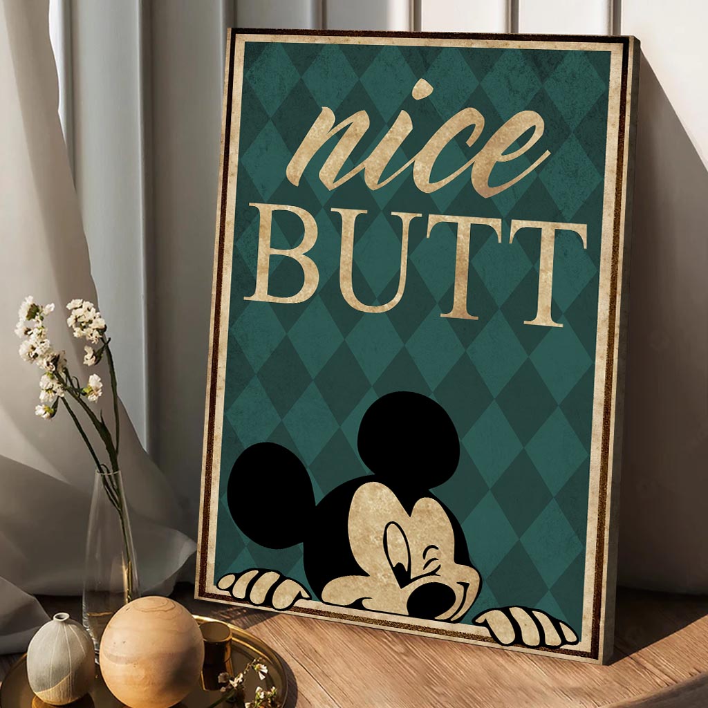 Nice Butt - Mouse Canvas And Poster