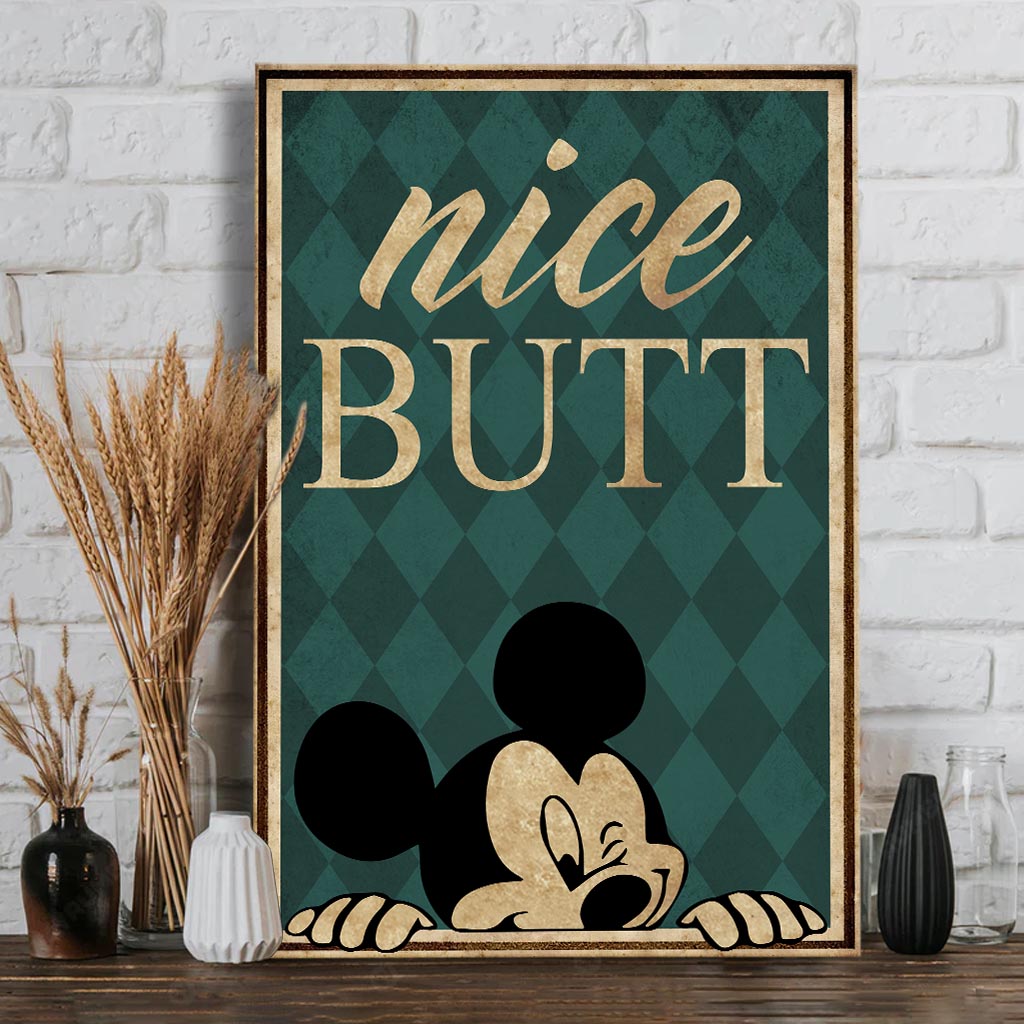 Nice Butt - Mouse Canvas And Poster