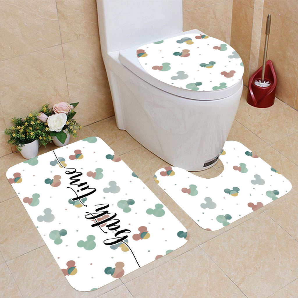 Get Naked - Mouse Bathroom Curtain & Mats Set