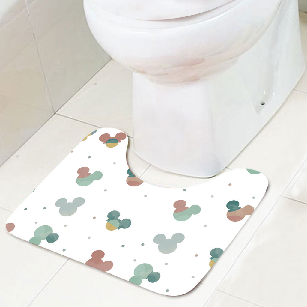 Get Naked - Mouse Bathroom Curtain & Mats Set