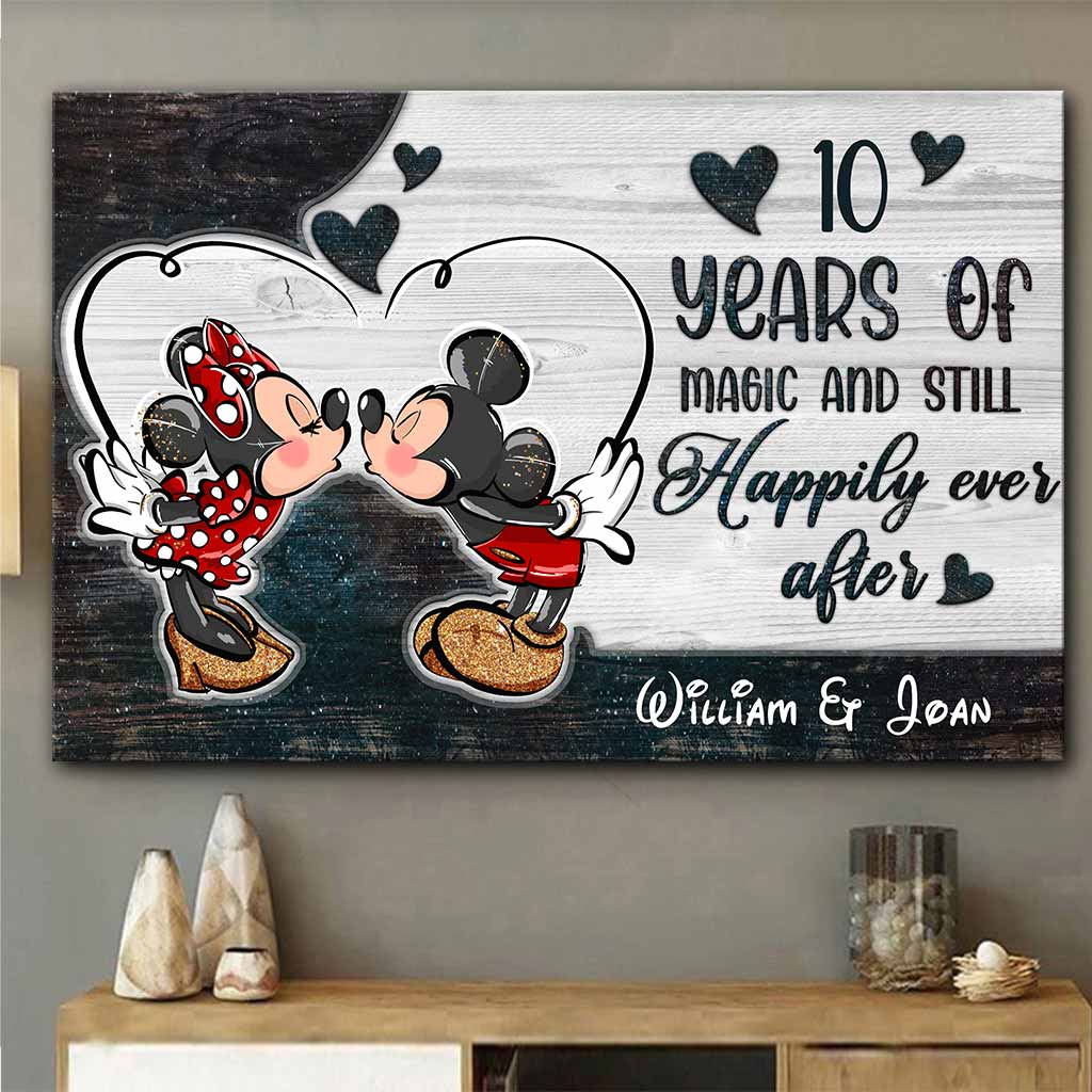 I'm Yours - Personalized Couple Mouse Canvas And Poster