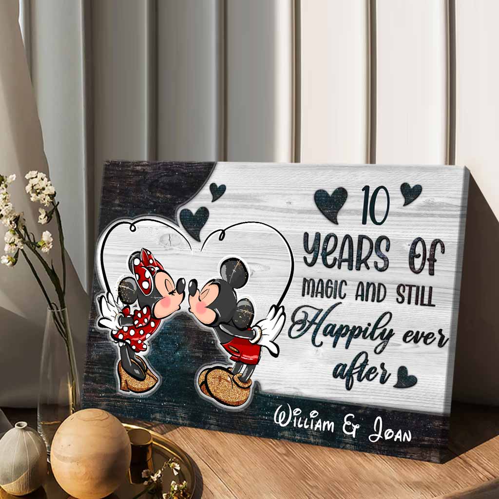 I'm Yours - Personalized Couple Mouse Canvas And Poster