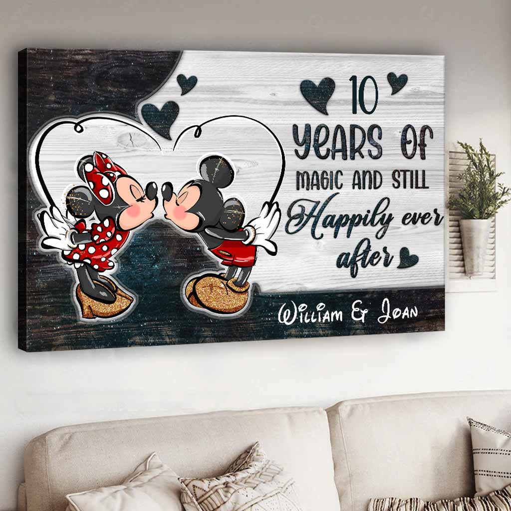 I'm Yours - Personalized Couple Mouse Canvas And Poster