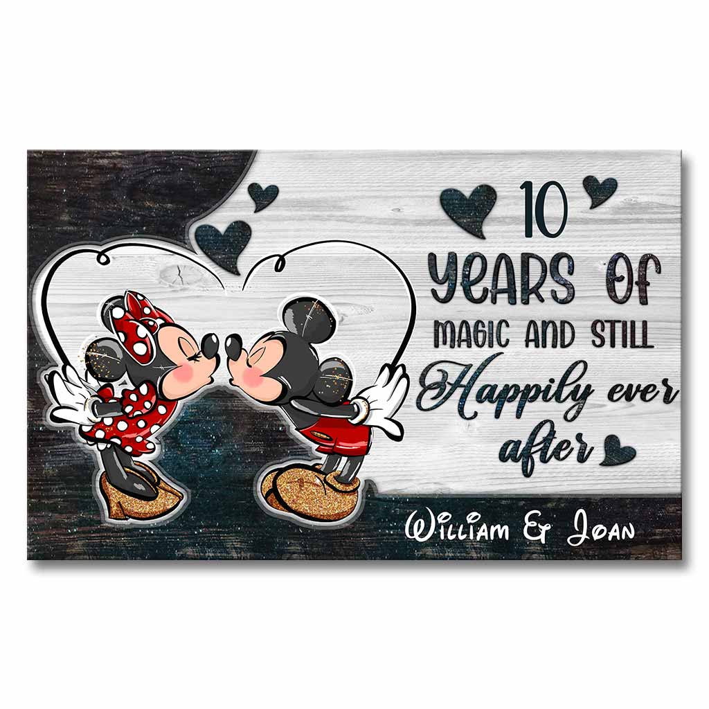 I'm Yours - Personalized Couple Mouse Canvas And Poster