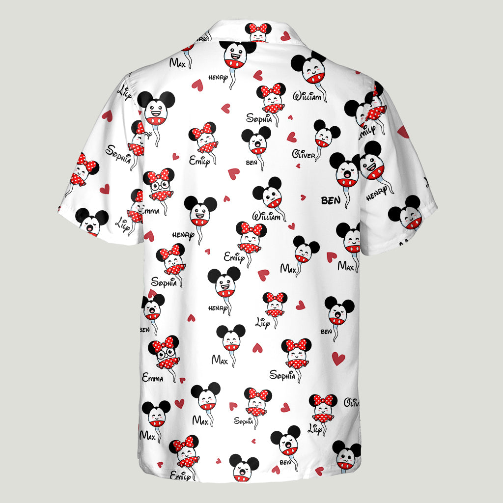 Daddy Mouse - Personalized Mouse Hawaiian Shirt