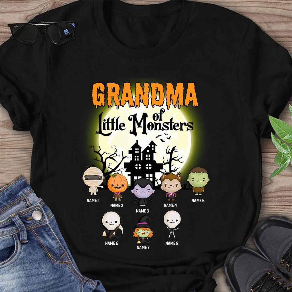 Grandma Little Monster - Halloween T-shirt and Hoodie 0921