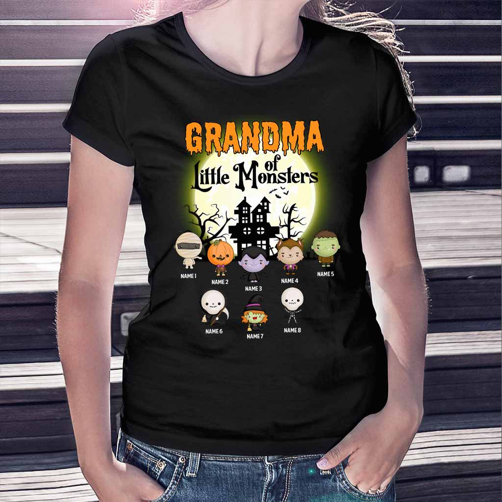 Grandma Little Monster - Halloween T-shirt and Hoodie 0921