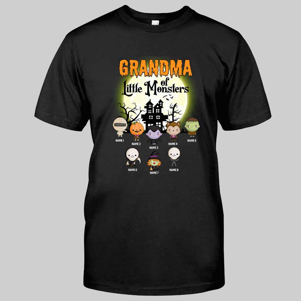 Grandma Little Monster - Halloween T-shirt and Hoodie 0921