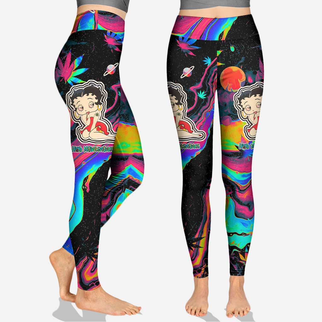 High Maintenance - Personalized Weed Hoodie and Leggings