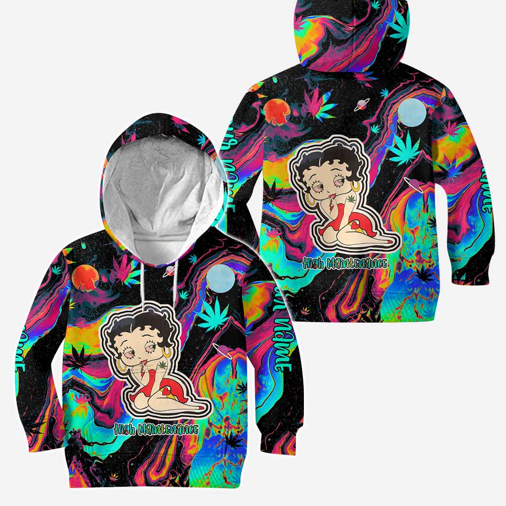 High Maintenance - Personalized Weed Hoodie and Leggings