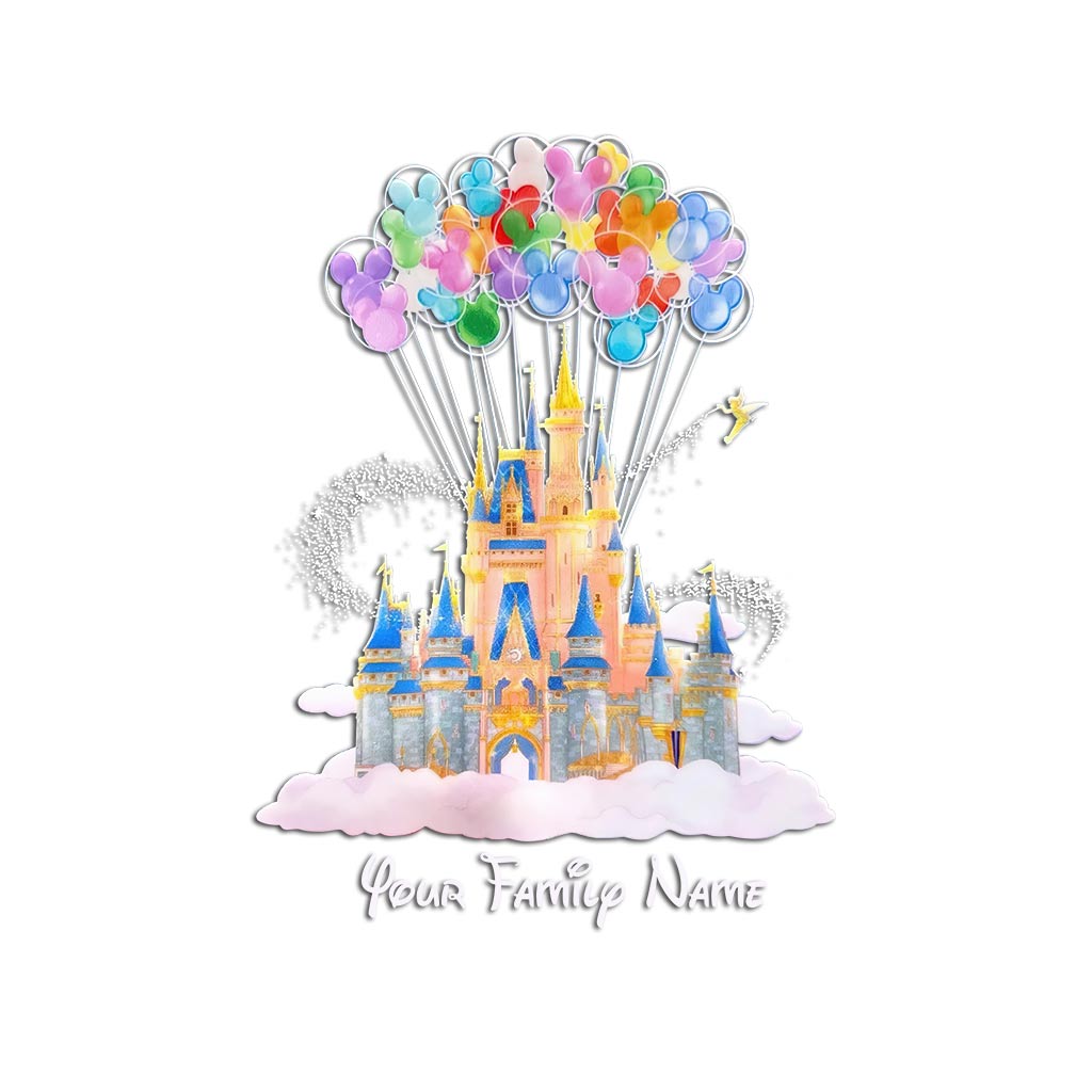 Magic Castle - Personalized Mouse Decal Full