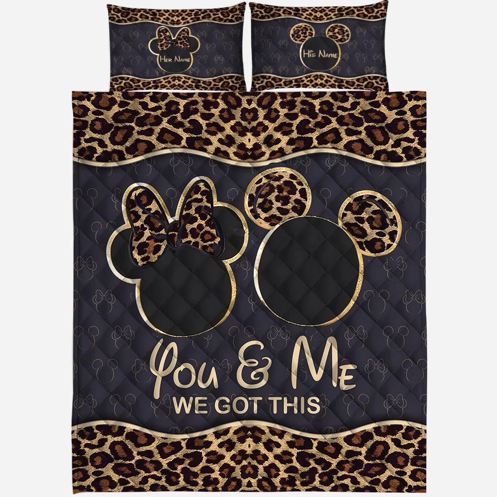 Magic - Personalized Mouse Quilt Set