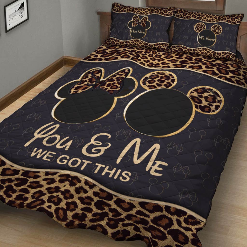 Magic - Personalized Mouse Quilt Set