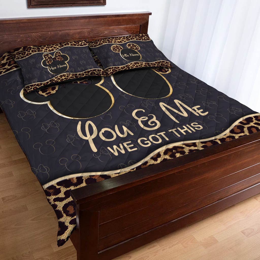 Magic - Personalized Mouse Quilt Set