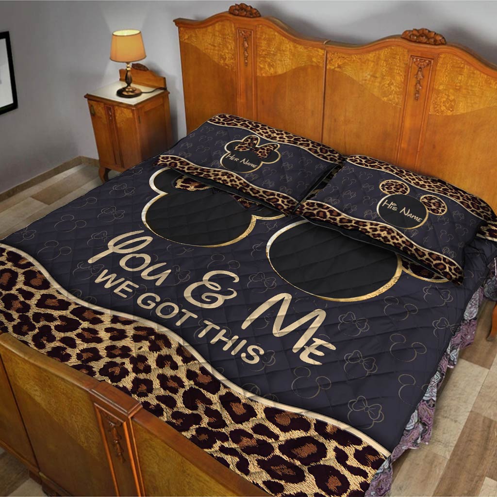 Magic - Personalized Mouse Quilt Set