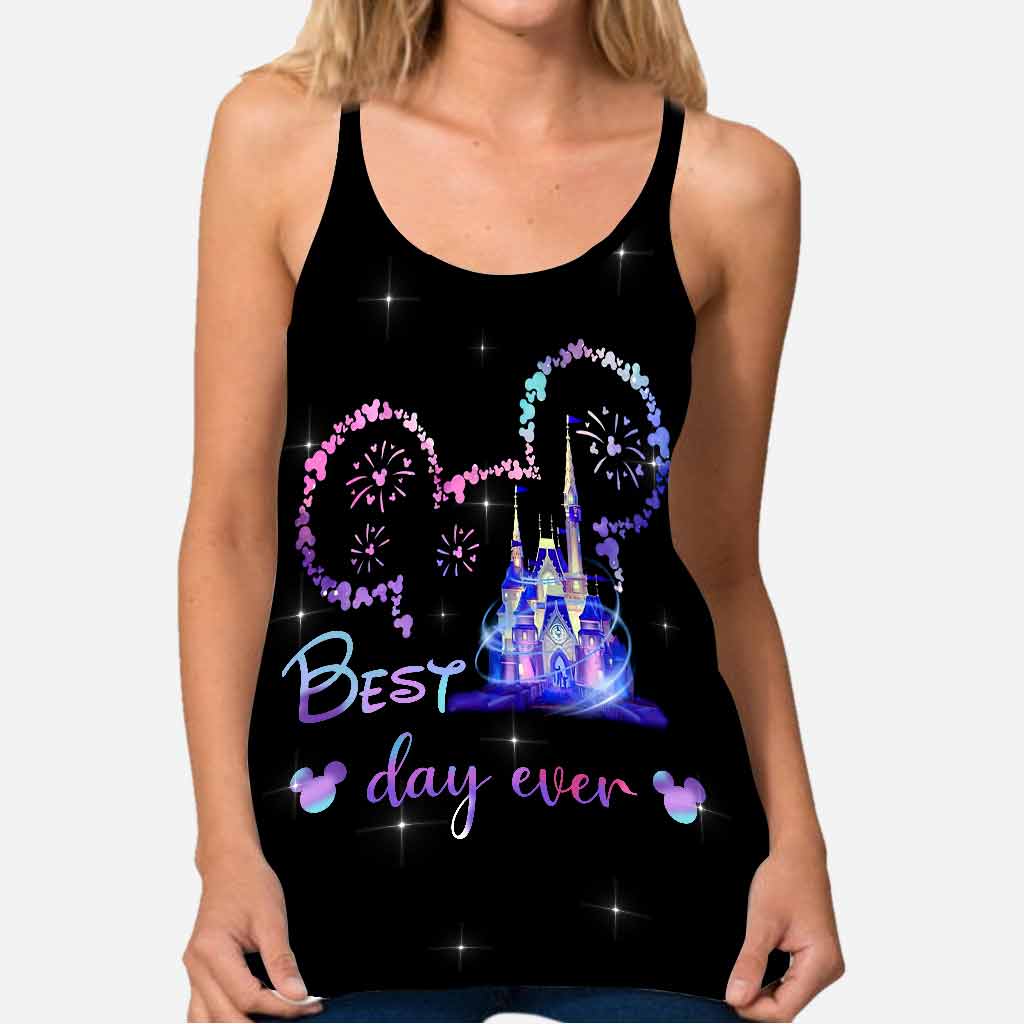 Best Day Ever - Mouse Cross Tank Top
