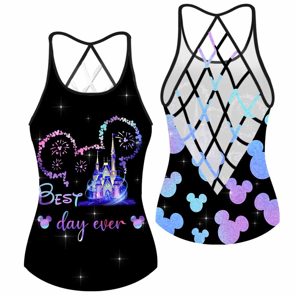 Best Day Ever - Mouse Cross Tank Top