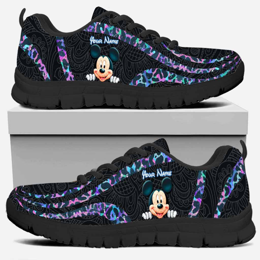 Home Is Where The Magic Is - Personalized Mouse Sneakers