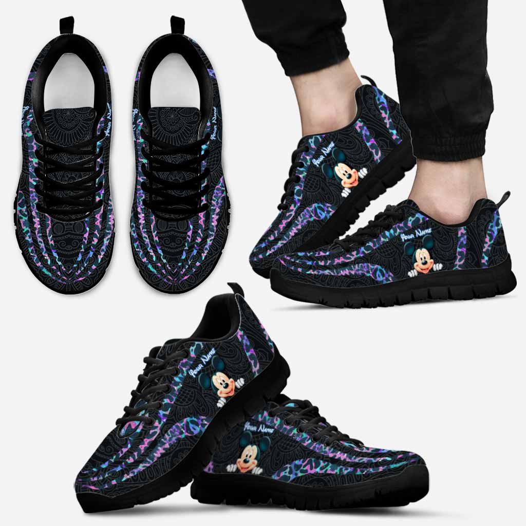 Home Is Where The Magic Is - Personalized Mouse Sneakers