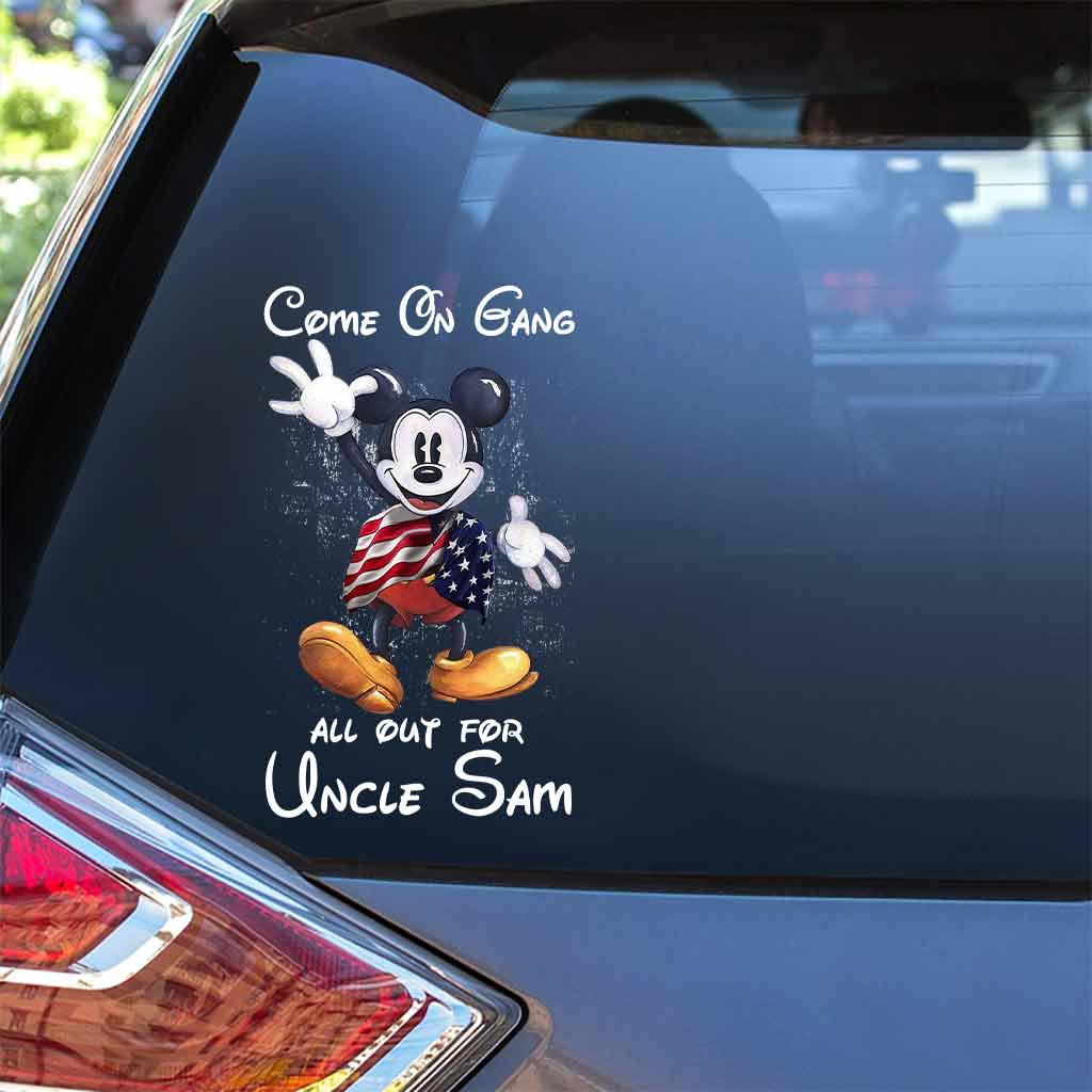 Come On Gang - Independence Day Mouse Decal Full