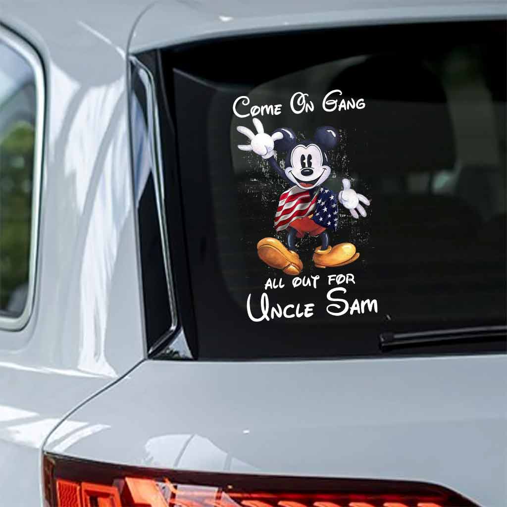 Come On Gang - Independence Day Mouse Decal Full