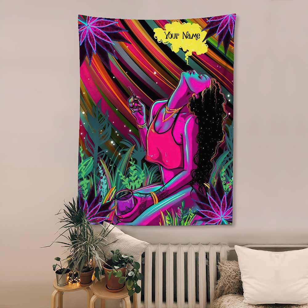Magic Leaf - Personalized Weed Wall Tapestry