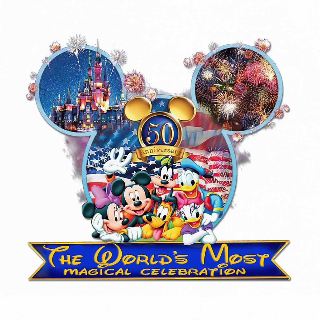 50 Years Of Magic - Mouse Decal Full