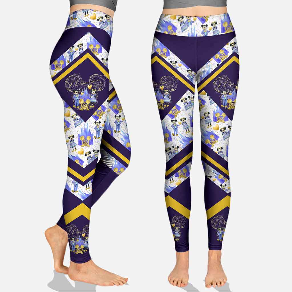 50th Anniversary Magic Kingdom Mouse Ears - Personalized Hoodie And Leggings