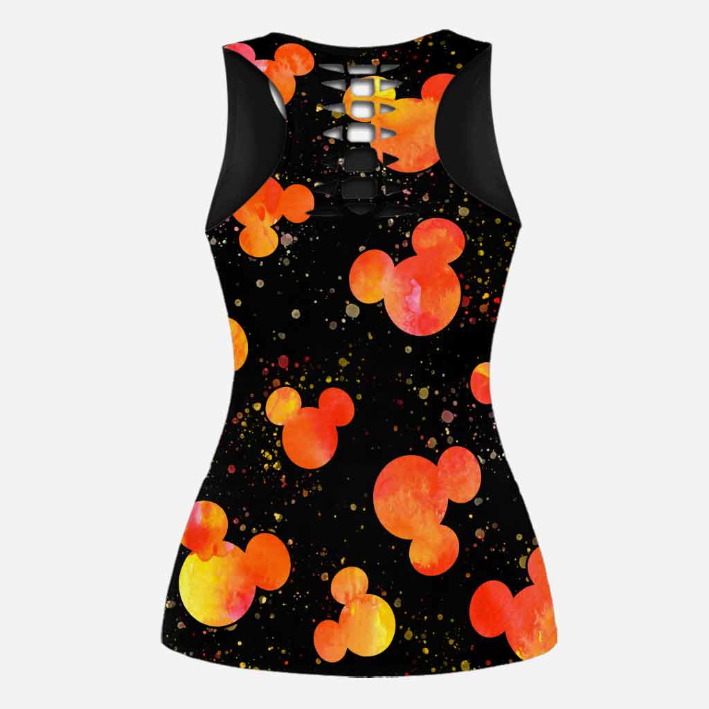 Never Too Old For Magic Mouse Ears - Personalized Hollow Tank Top and Leggings