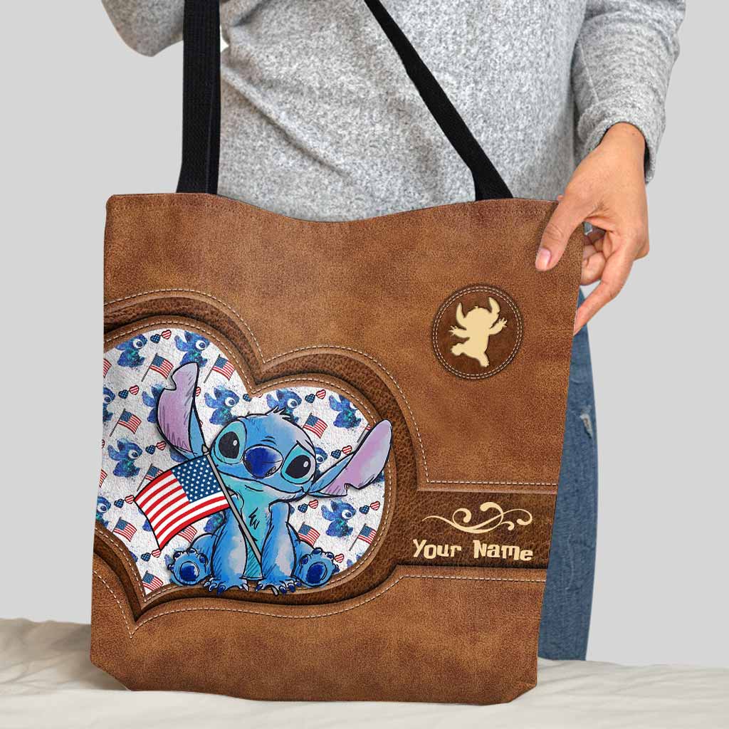 Ohana - Personalized Independence Day Ohana Tote Bag