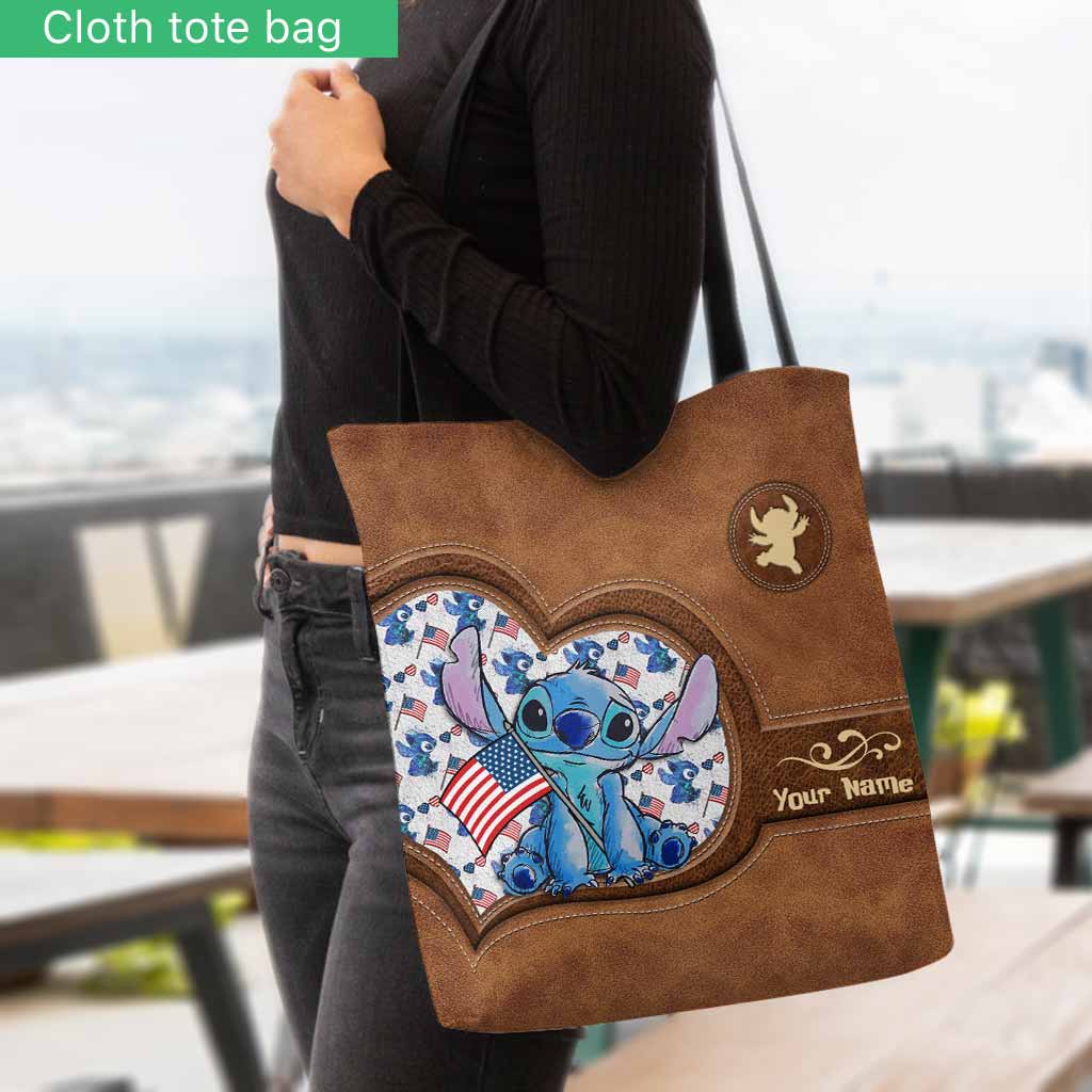Ohana - Personalized Independence Day Ohana Tote Bag