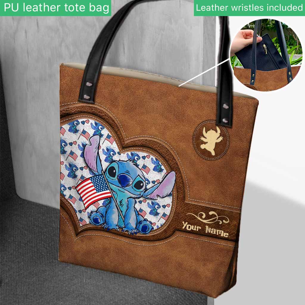 Ohana - Personalized Independence Day Ohana Tote Bag
