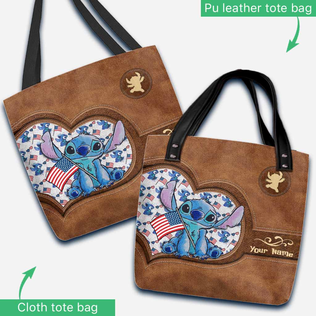 Ohana - Personalized Independence Day Ohana Tote Bag