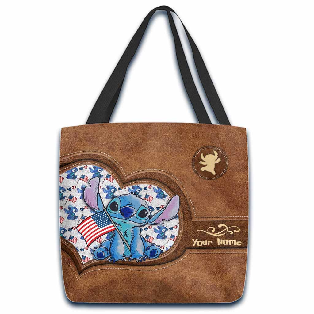 Ohana - Personalized Independence Day Ohana Tote Bag