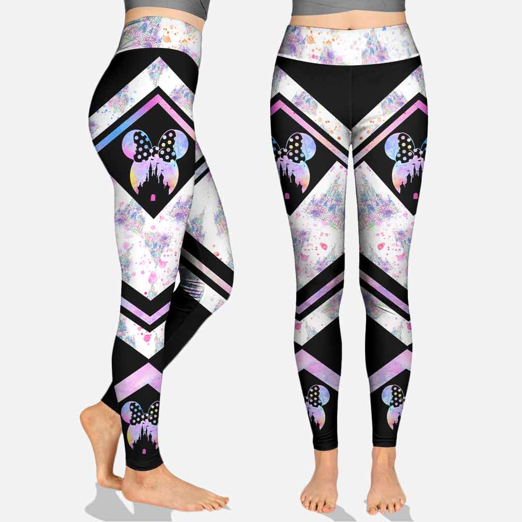 We Are Never Too Old For Magic Castle - Personalized Mouse Hoodie And Leggings