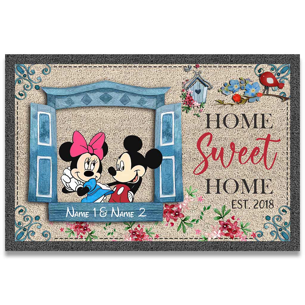 Home Sweet Home - Personalized Mouse Doormat
