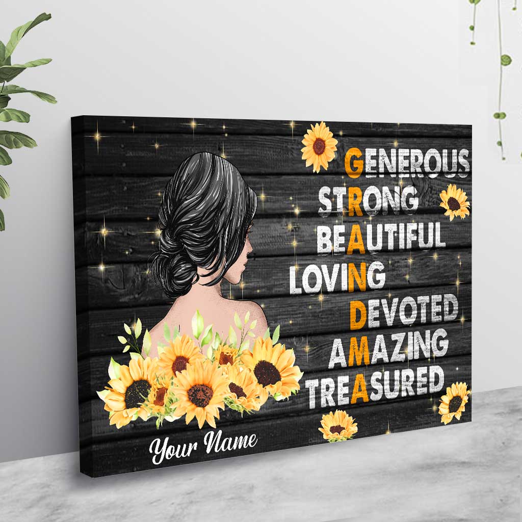 Grandma Love - Personalized Grandma Poster