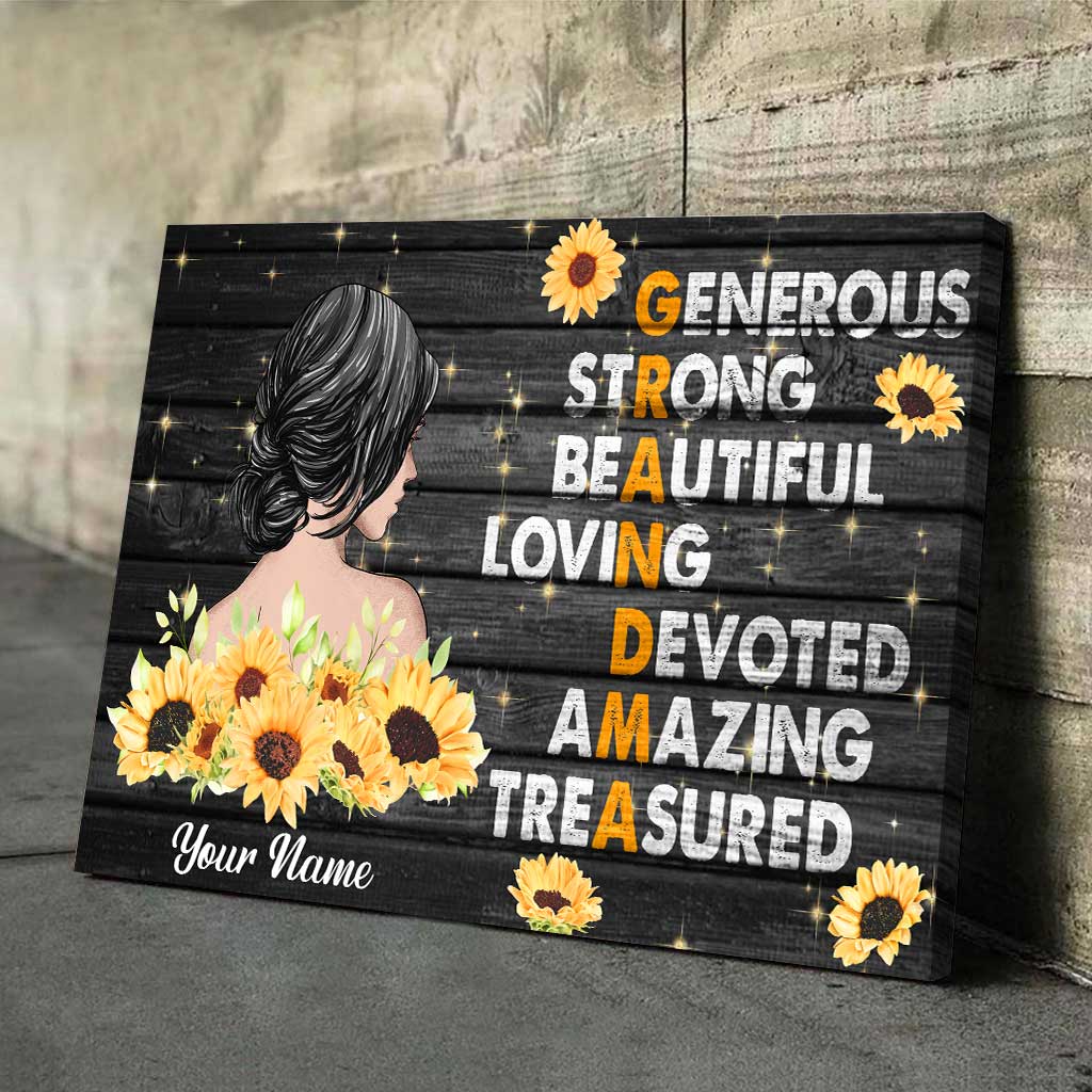 Grandma Love - Personalized Grandma Poster