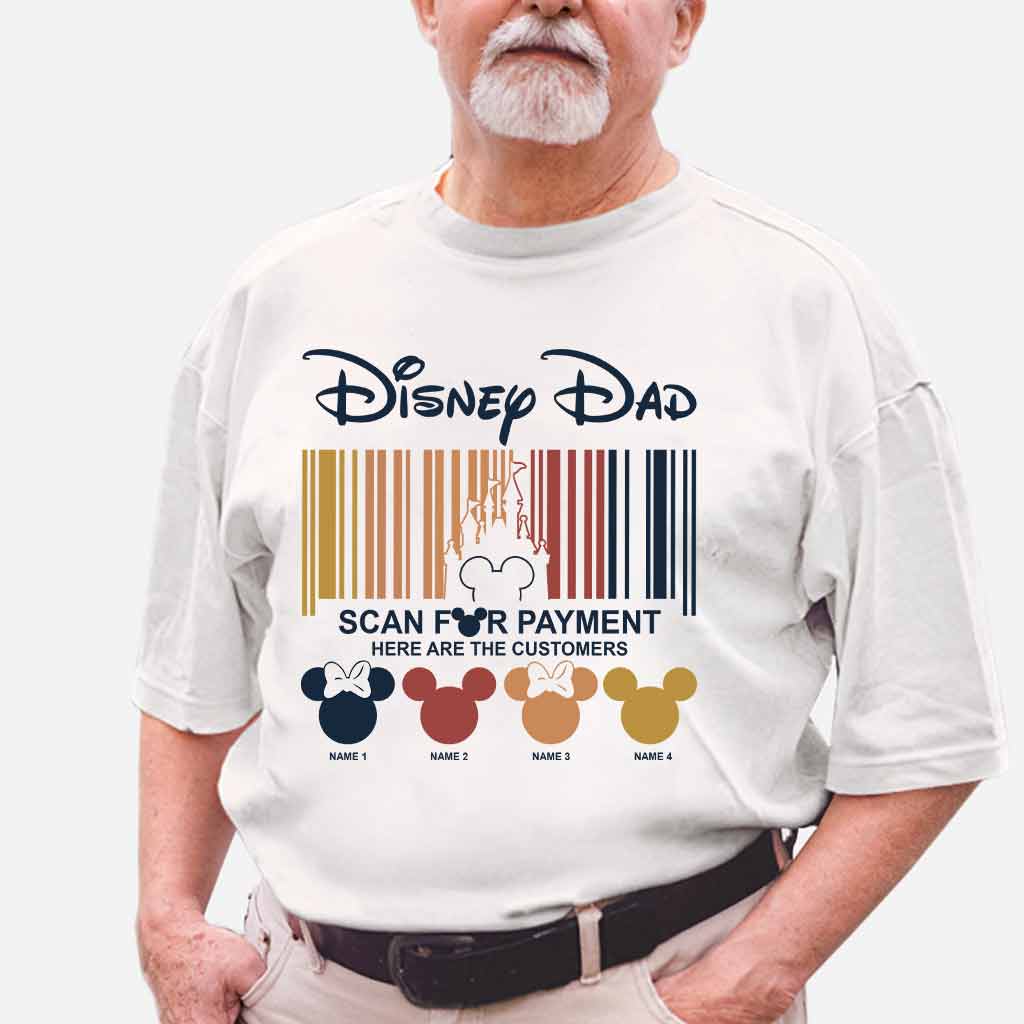 Scan For Payment - Personalized Father's Day Mouse T-shirt and Hoodie