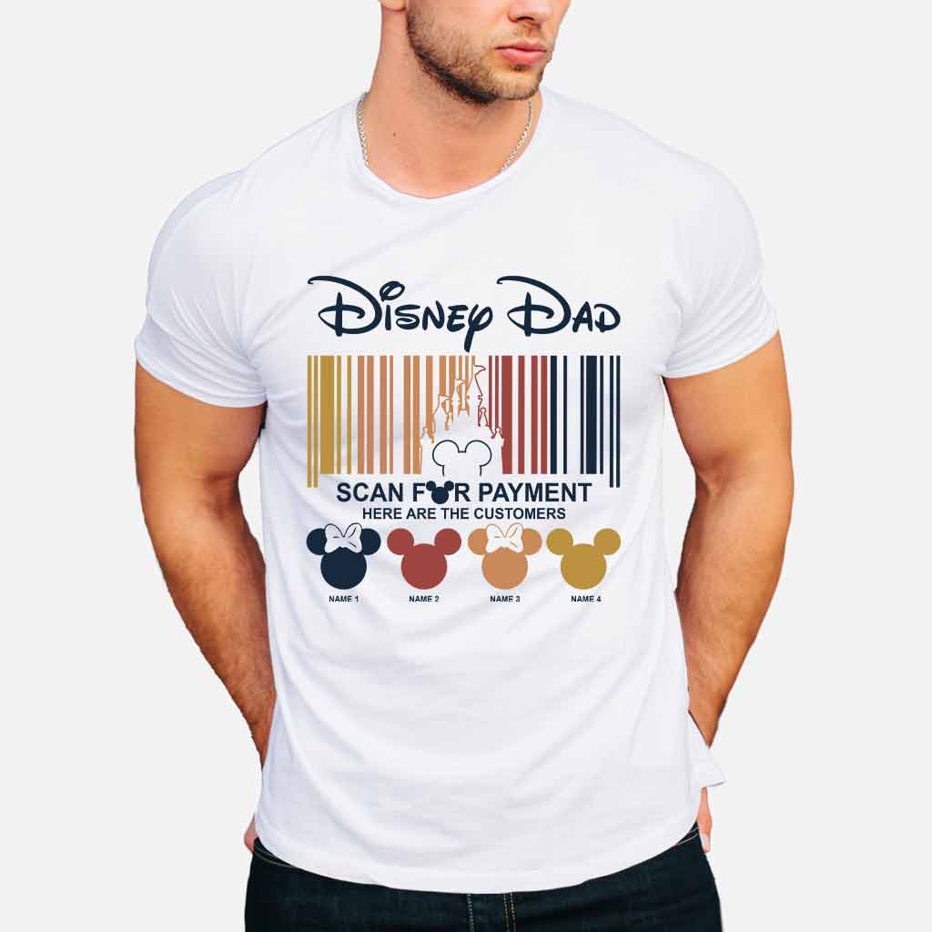 Scan For Payment - Personalized Father's Day Mouse T-shirt and Hoodie