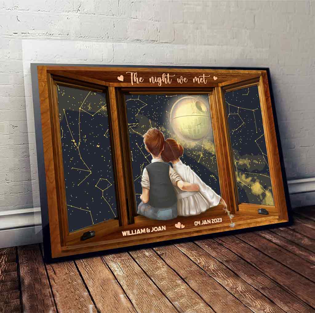 I Love You I Know - Personalized The Force Canvas and Poster