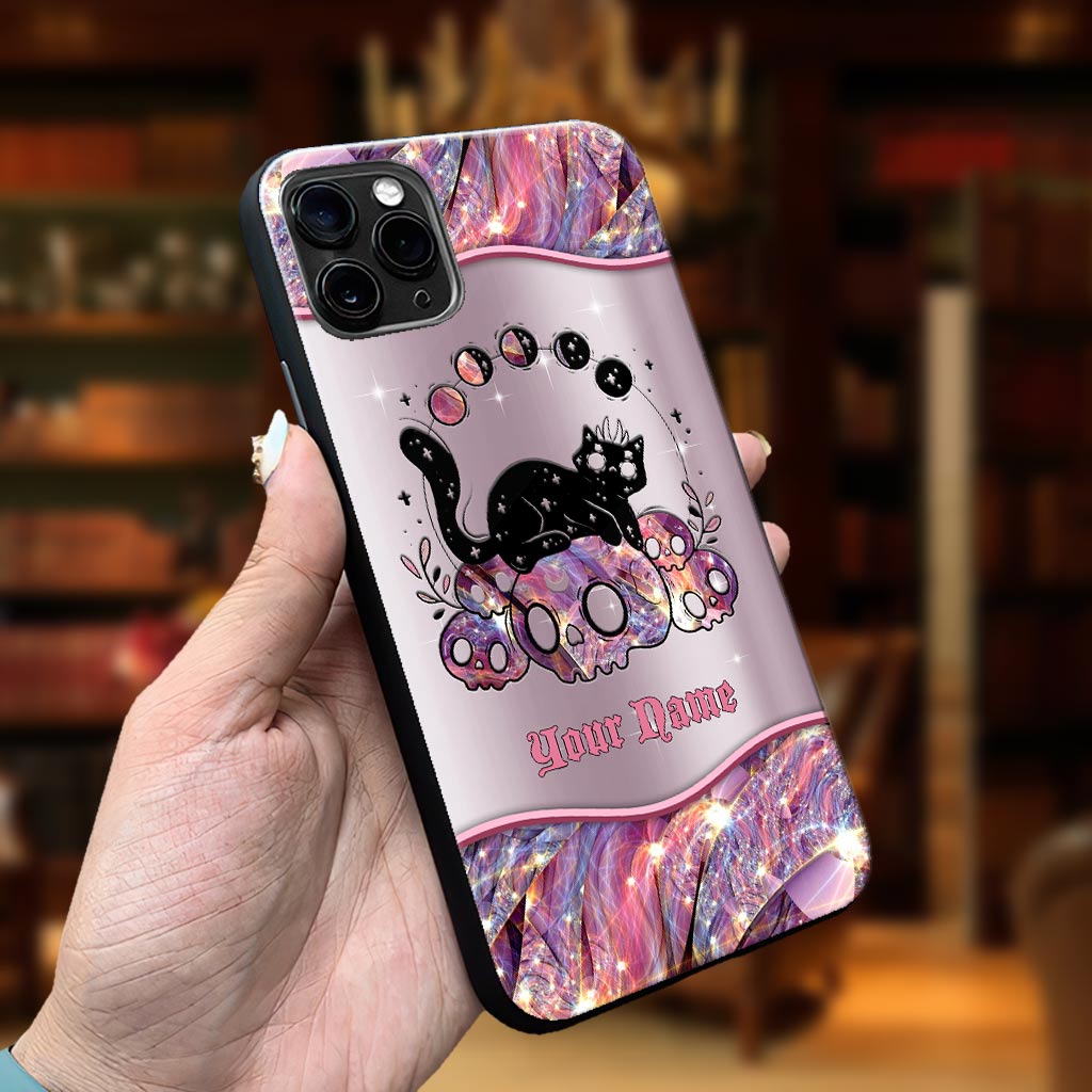 The Cat Witch - Personalized Black Cat Phone Case