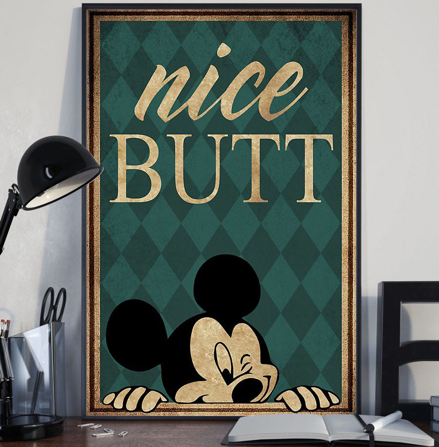 Nice Butt - Mouse Poster
