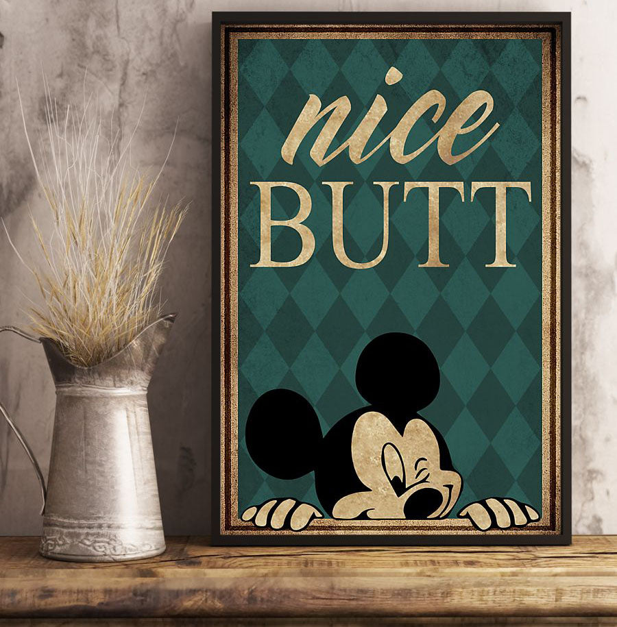 Nice Butt - Mouse Poster