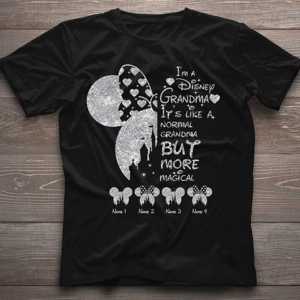 Magical Grandma - Personalized Mouse T-shirt and Hoodie