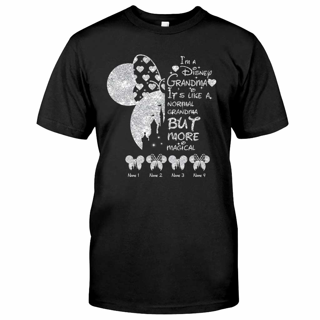 Magical Grandma - Personalized Mouse T-shirt and Hoodie