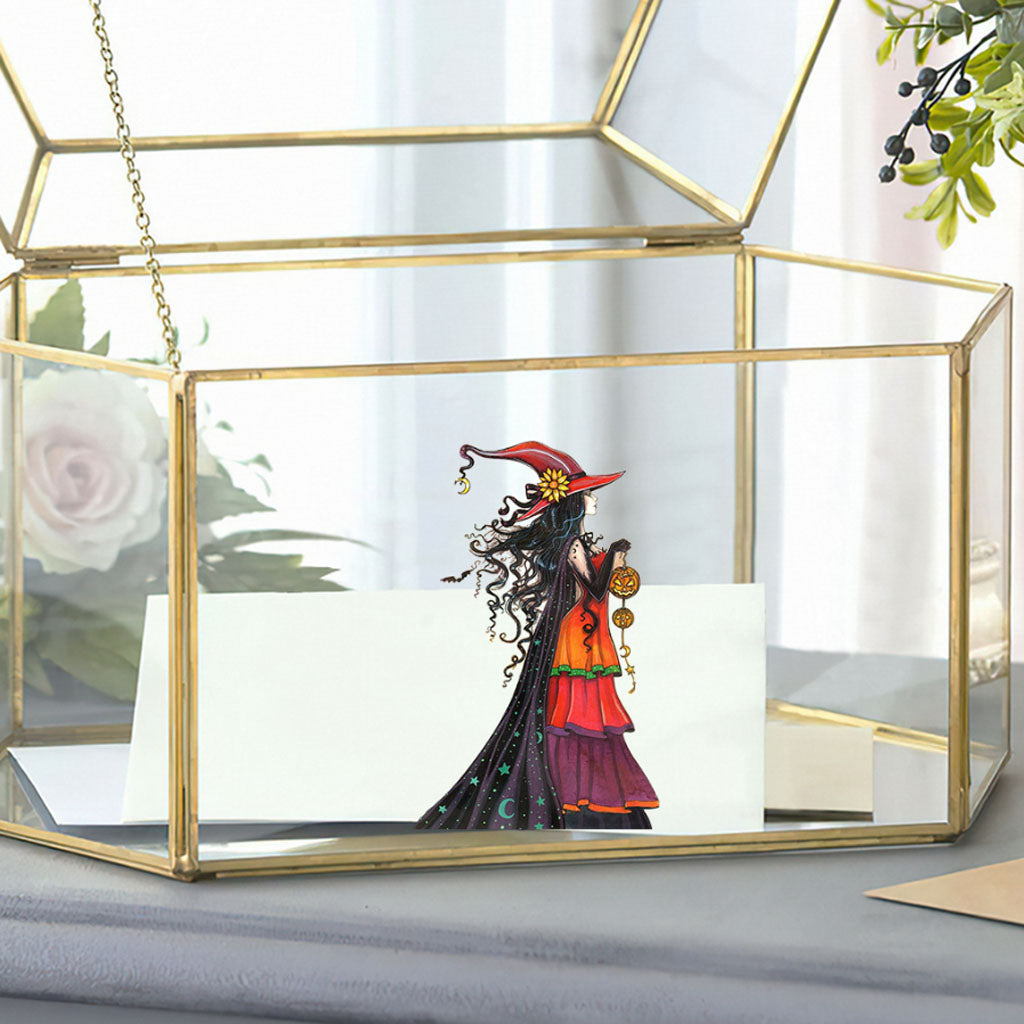 Beautiful Witch Halloween Decal Full 082021