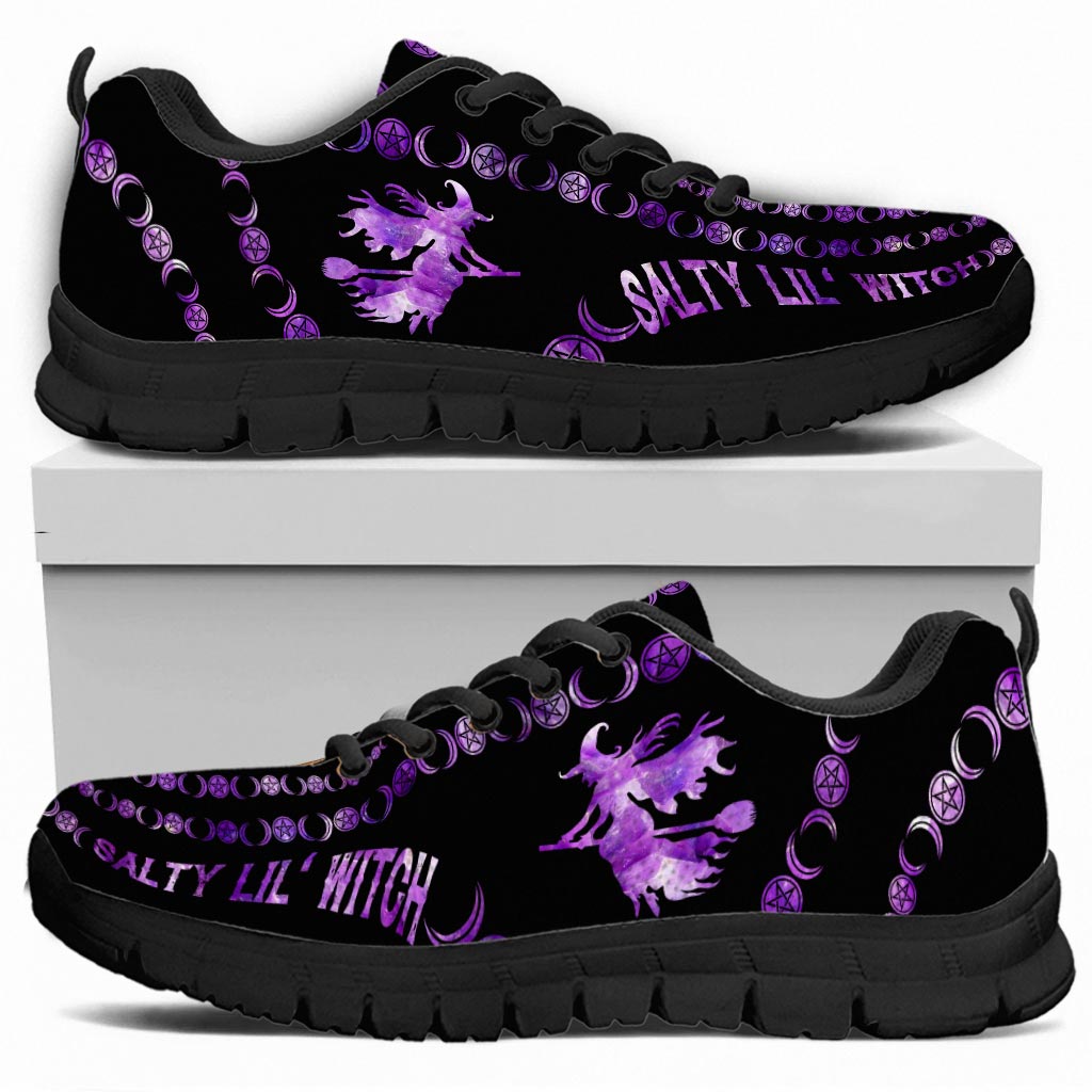 Salty Lil' Witch 3D Printed Sneakers