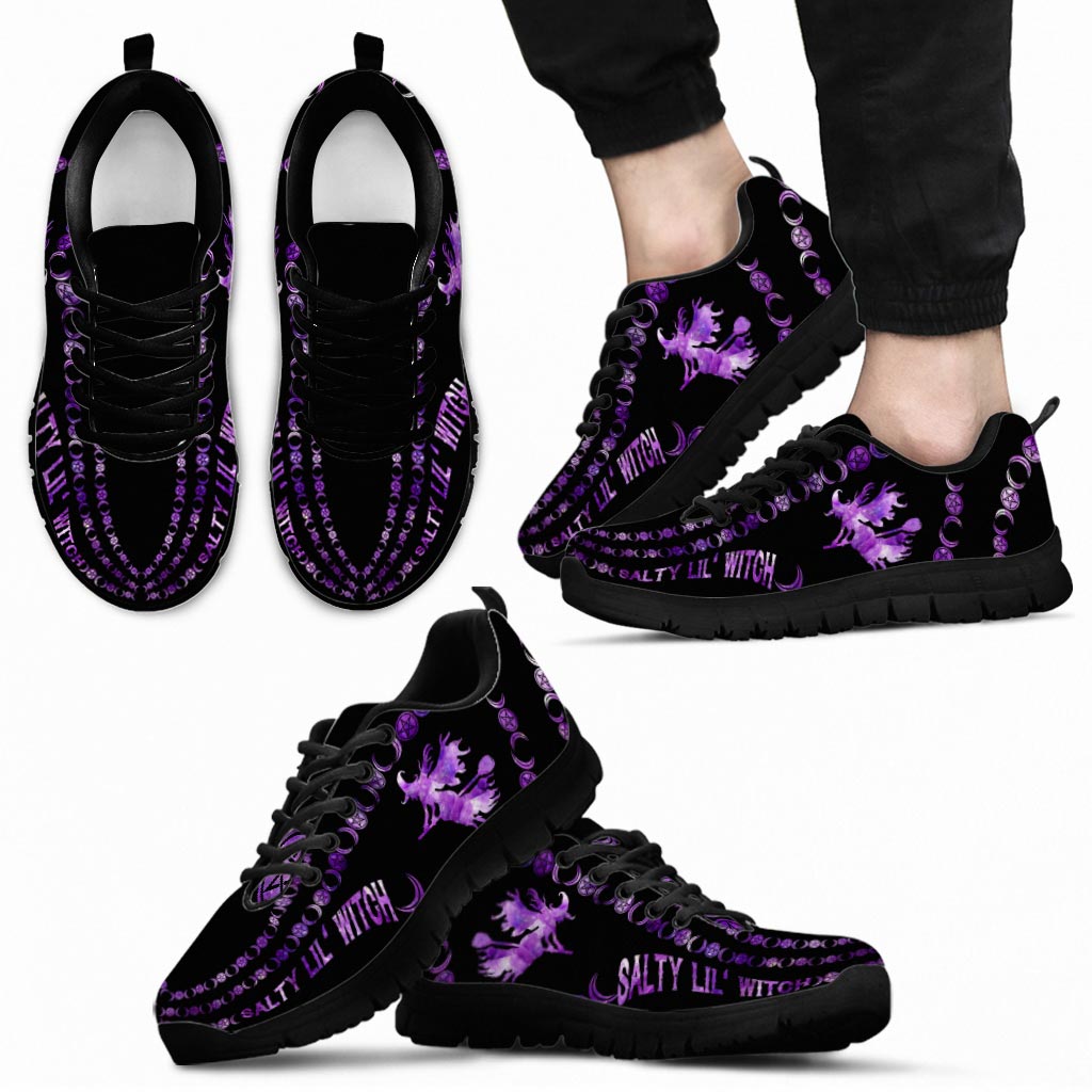 Salty Lil' Witch 3D Printed Sneakers