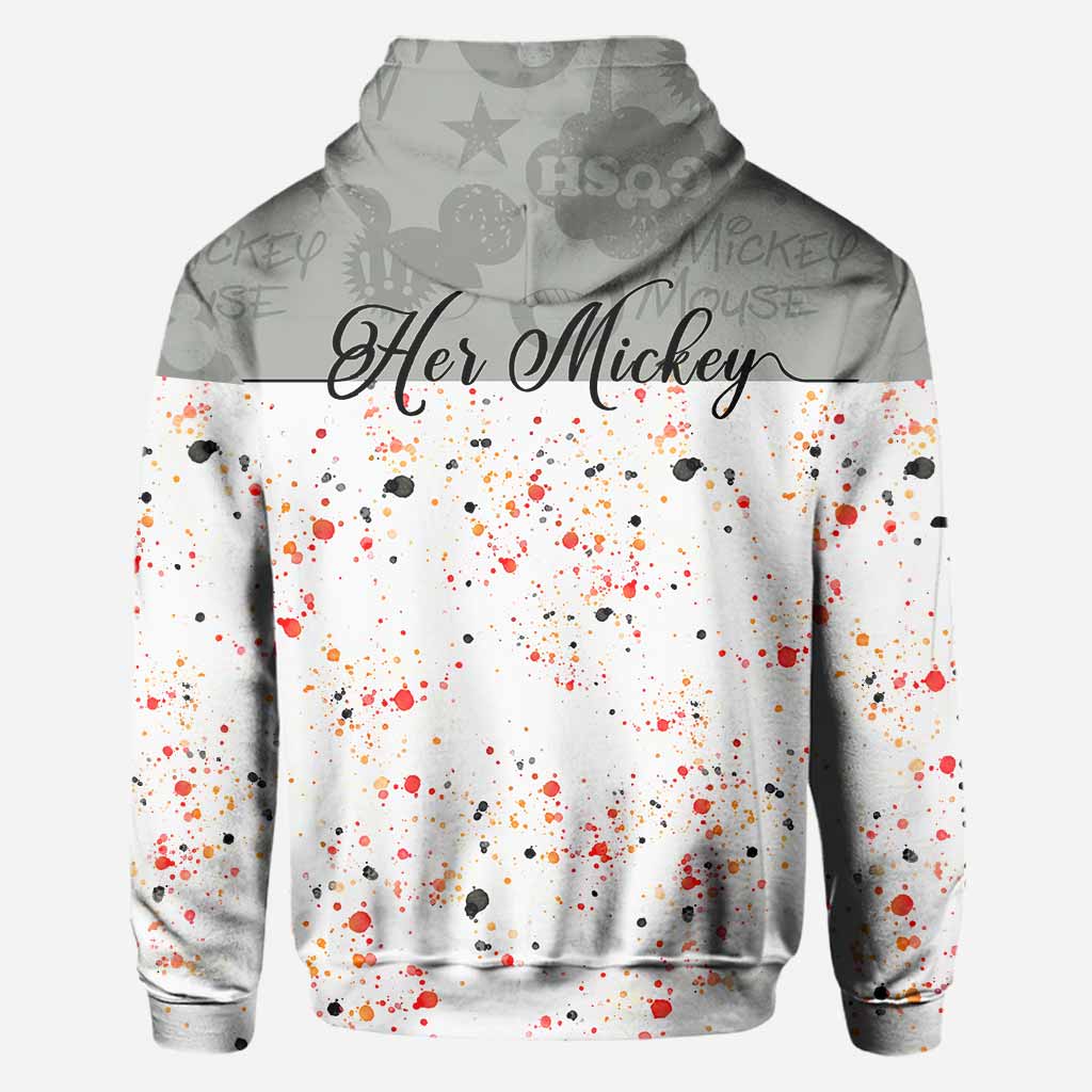 Magical Couple - Personalized Couple Mouse Hoodies
